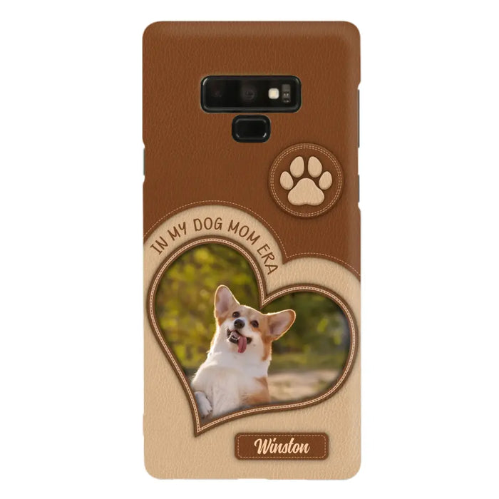 Custom Personalized In My Dog Mom Era Phone Case - Upload Photo - Gift Idea For Dog Lover/ Mother's Day - Case For iPhone/ Samsung