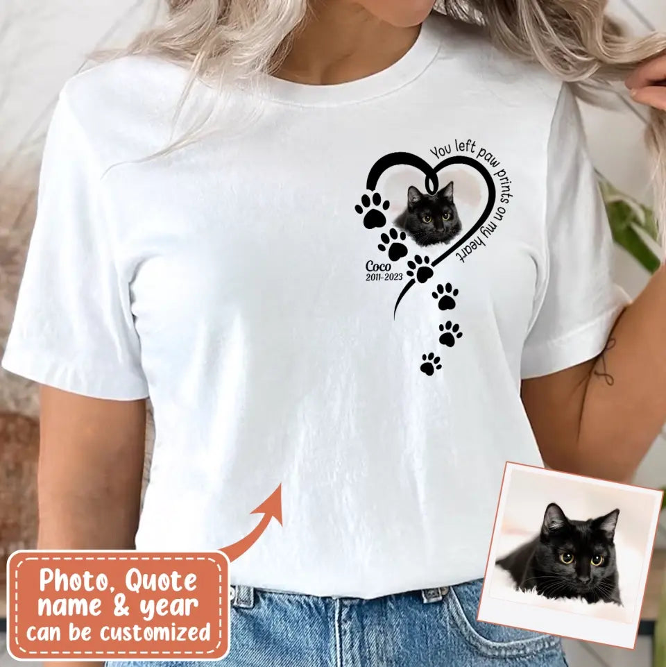Personalized Memorial Cat T-shirt/Hoodie - Gift Idea For Cat Lover/Mot ...