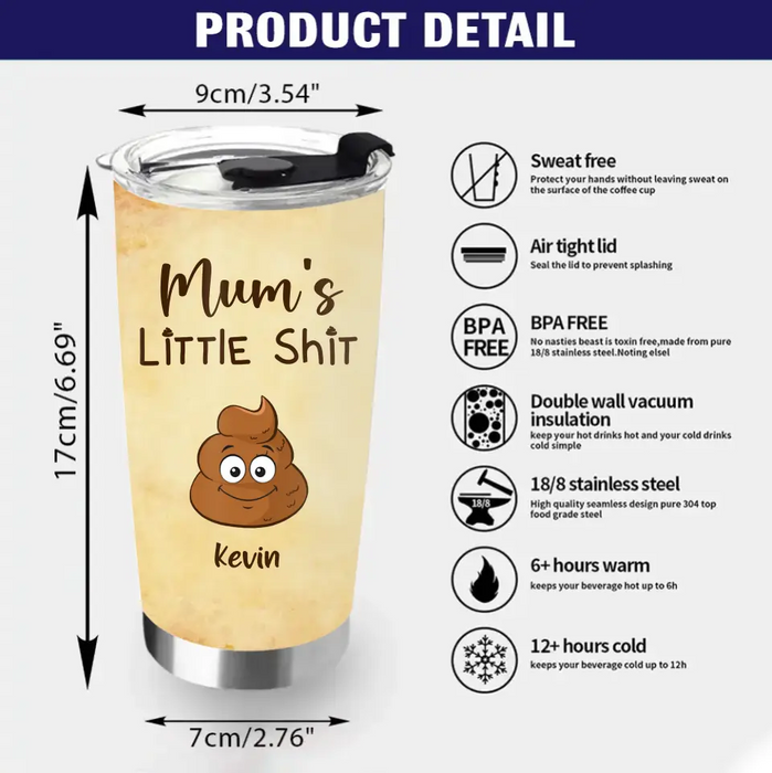 Custom Personalized Funny Tumbler - Upto 10 Children - Funny Gift Idea for Mother's Day/Father's Day