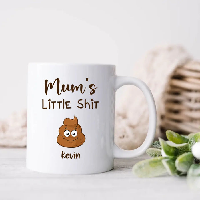 Custom Personalized Funny Coffee Mug - Upto 10 Children - Funny Gift Idea for Mother's Day/Father's Day