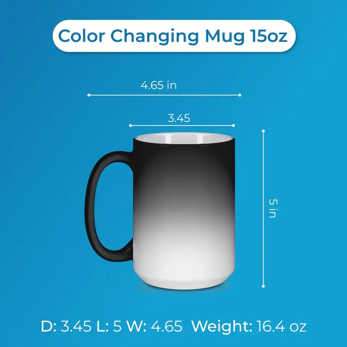 Custom Personalized Funny Color Changing Beverage Mug - Upto 10 Children - Funny Gift Idea for Mother's Day/Father's Day