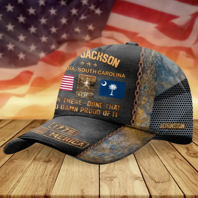 Personalized Veteran Baseball Cap - Gift For Veteran/Birthday Gift - Been There Done That
