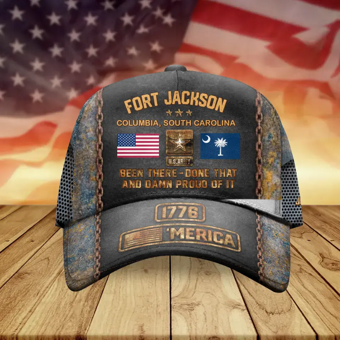Custom Personalized Veteran Baseball Cap - Gift For Veteran/ Birthday Gift - Been There Done That