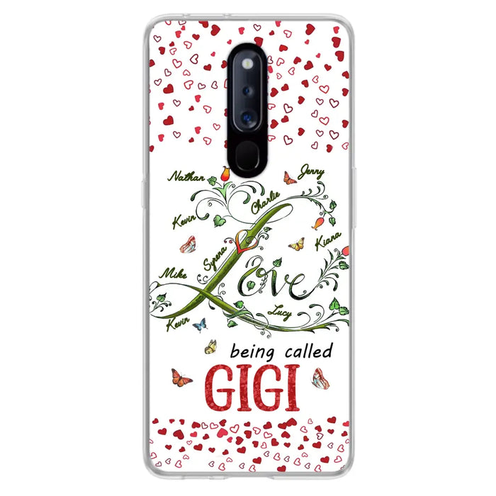 Custom Personalized Grandma Phone Case - Upto 10 Kids - Mother's Day Gift Idea For Grandma - Love Being Called Grandma - Case For Oppo/ Huawei/ Xiaomi