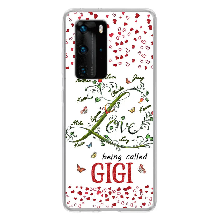 Custom Personalized Grandma Phone Case - Upto 10 Kids - Mother's Day Gift Idea For Grandma - Love Being Called Grandma - Case For Oppo/ Huawei/ Xiaomi