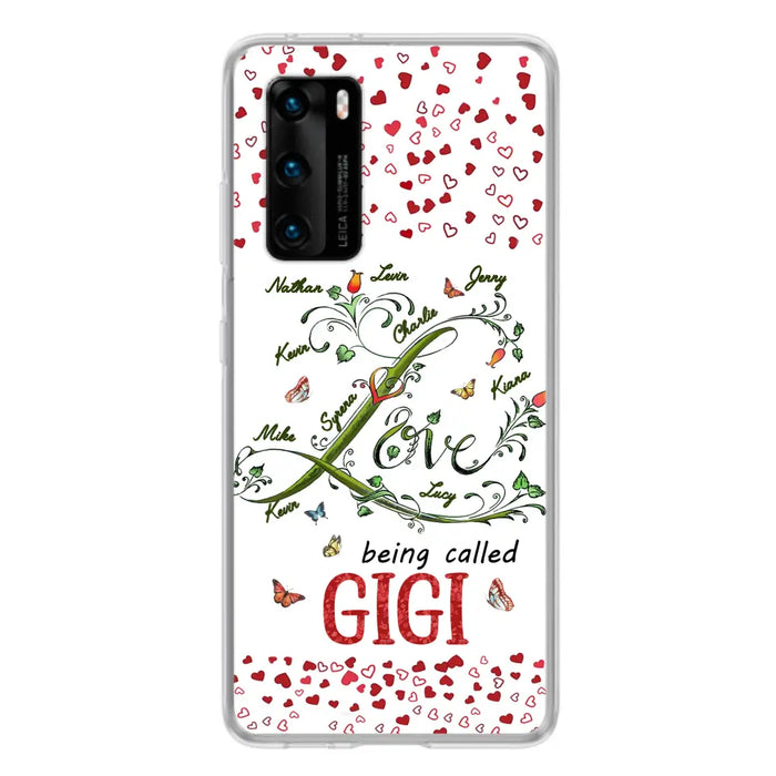 Custom Personalized Grandma Phone Case - Upto 10 Kids - Mother's Day Gift Idea For Grandma - Love Being Called Grandma - Case For Oppo/ Huawei/ Xiaomi