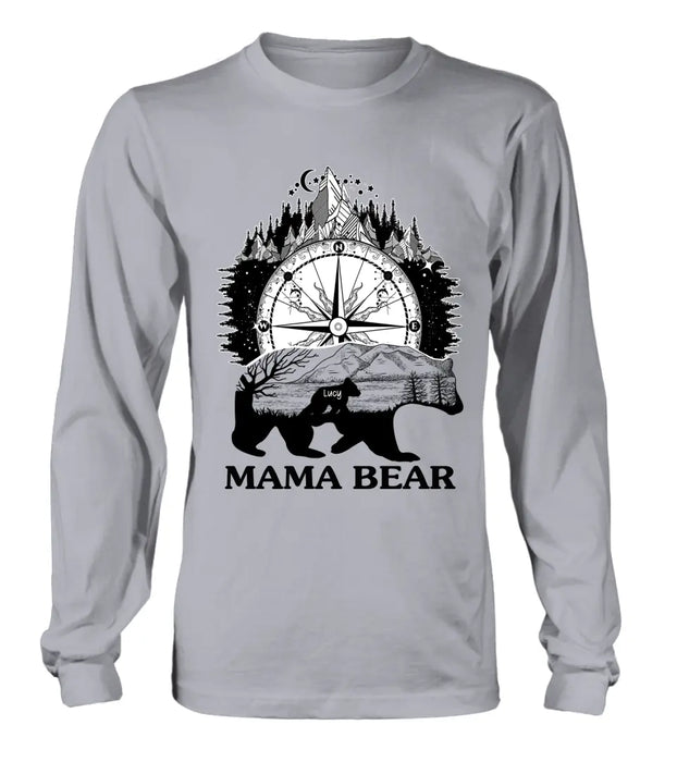 Custom Personalized Mama Bear Shirt/ Hoodie - Upto 5 Kids - Gift Idea For Mother's Day