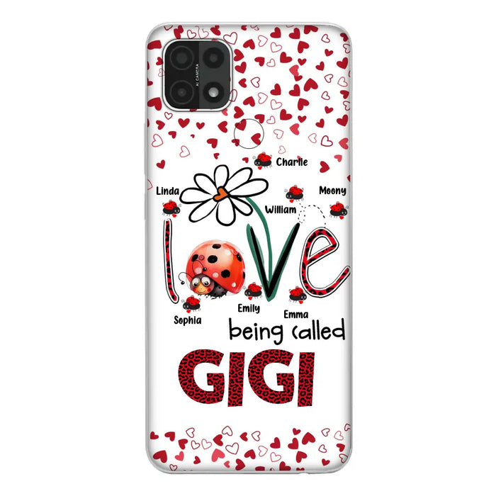 Custom Personalized Grandma Phone Case - Gift Idea For Grandma - Upto 7 Kids - Love Being Called Gigi - Cases For Oppo/Xiaomi/Huawei