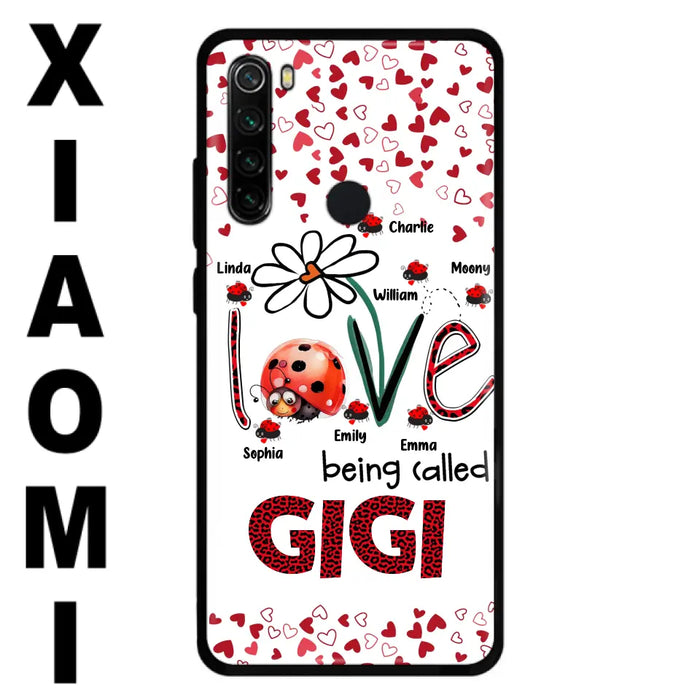 Custom Personalized Grandma Phone Case - Gift Idea For Grandma - Upto 7 Kids - Love Being Called Gigi - Cases For Oppo/Xiaomi/Huawei