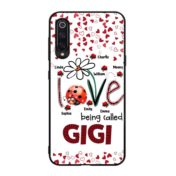 Custom Personalized Grandma Phone Case - Gift Idea For Grandma - Upto 7 Kids - Love Being Called Gigi - Cases For Oppo/Xiaomi/Huawei