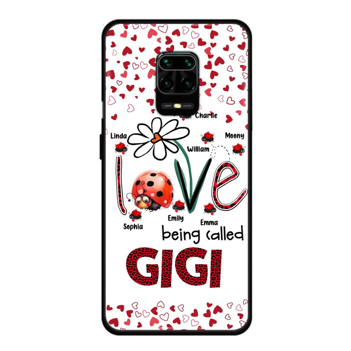 Custom Personalized Grandma Phone Case - Gift Idea For Grandma - Upto 7 Kids - Love Being Called Gigi - Cases For Oppo/Xiaomi/Huawei