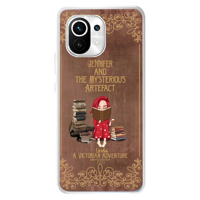 Custom Personalized Reading Girl Phone Case - Gift Idea For Reading Lovers - Mysterious Artefact - Cases For Oppo/Xiaomi/Huawei