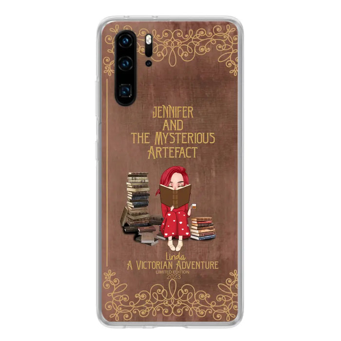 Custom Personalized Reading Girl Phone Case - Gift Idea For Reading Lovers - Mysterious Artefact - Cases For Oppo/Xiaomi/Huawei