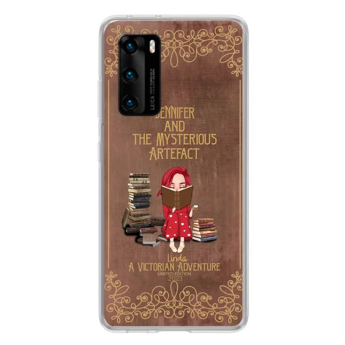 Custom Personalized Reading Girl Phone Case - Gift Idea For Reading Lovers - Mysterious Artefact - Cases For Oppo/Xiaomi/Huawei