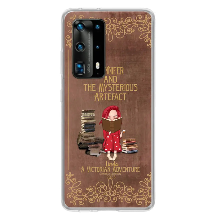 Custom Personalized Reading Girl Phone Case - Gift Idea For Reading Lovers - Mysterious Artefact - Cases For Oppo/Xiaomi/Huawei