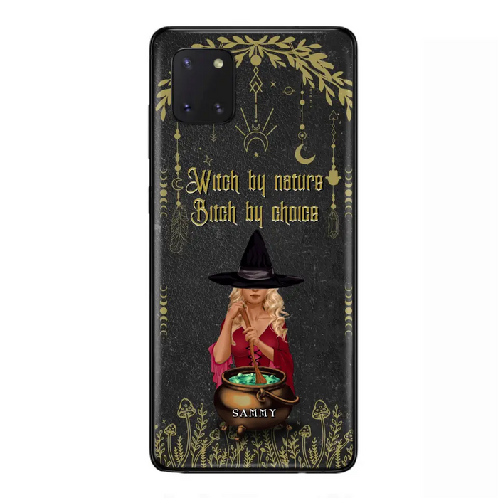 Custom Personalized Witch Phone Case - Gift Idea For Friends/Sisters/Wicca Decor/Pagan Decor - In My Kitchen Filled With Care I Welcome Water Earth Fire Air - Case for iPhone/Samsung