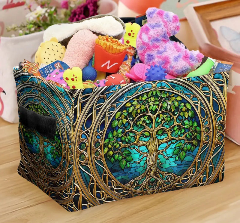 Personalized Irish Clover Storage Box - St. Patrick's Day Gift Idea - Unique Home Decor and Gifts