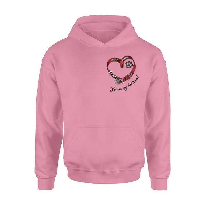 Personalized Memorial Pet Shirt/Hoodie - Memorial Gift Idea for Pet Owners - Forever My Best Friend