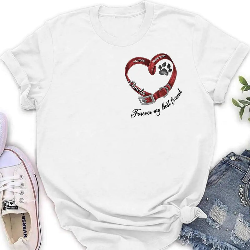 Personalized Memorial Pet Shirt/Hoodie - Memorial Gift Idea for Pet Owners - Forever My Best Friend