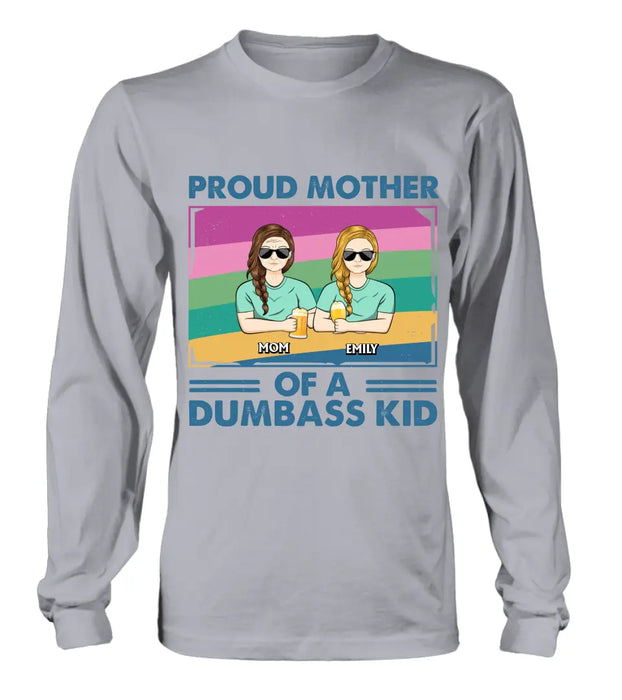 Custom Personalized Proud Mother Shirt/Hoodie - Upto 4 Kids - Mother's Day Gift For Grandma/Mom -  Proud Mother Of A Few Kids