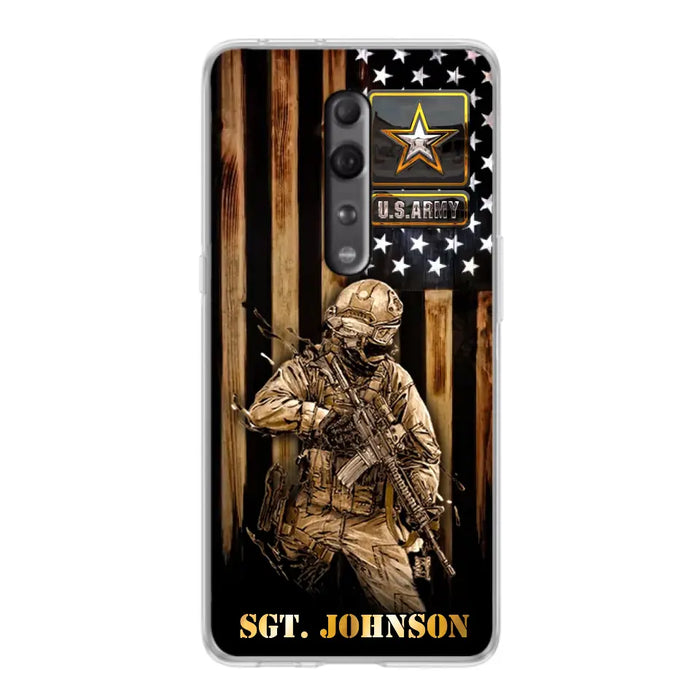 Custom Personalized Veteran Phone Case - Gift Idea For Veteran/ Soldier - Case For Xiaomi/Oppo/Huawei