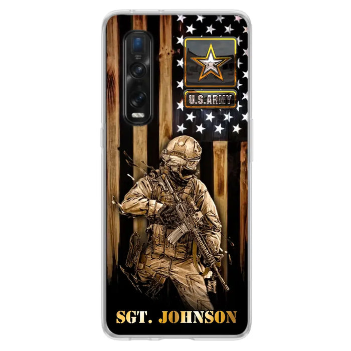 Custom Personalized Veteran Phone Case - Gift Idea For Veteran/ Soldier - Case For Xiaomi/Oppo/Huawei