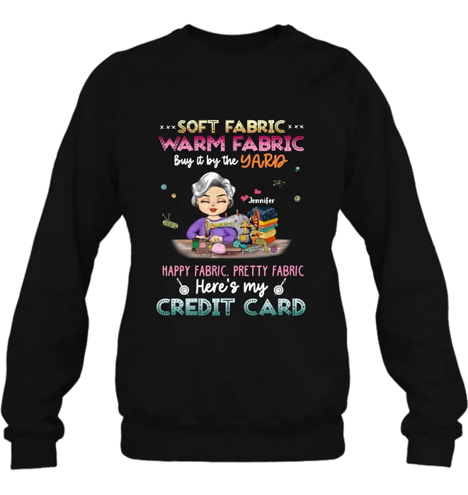 Custom Personalized Sewing Shirt/ Hoodie - Mother's Day Gift Idea for Mom/Grandma - Soft Fabric Warm Fabric Buy It By The Yard