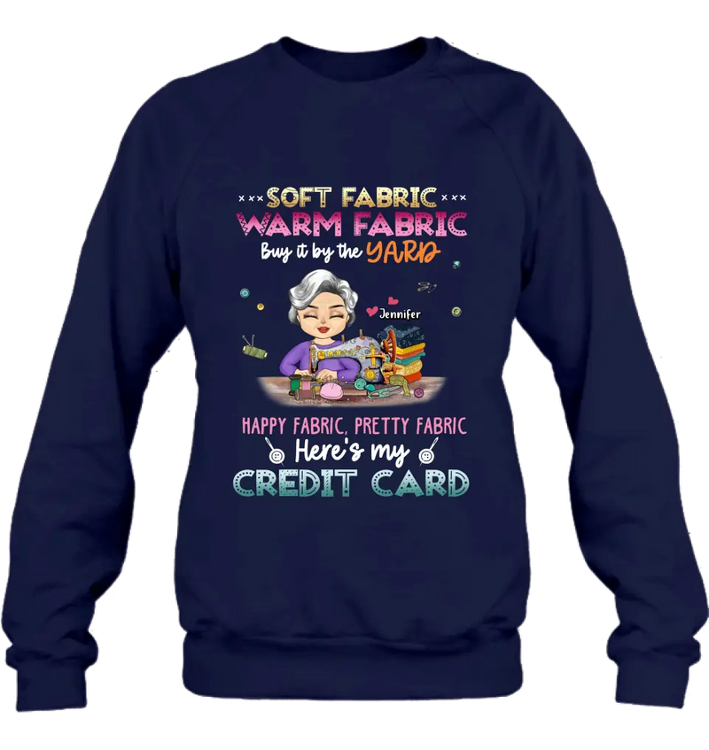 Personalized Sewing Shirt/Hoodie - Mother's Day Gift Idea for Mom/Grandma - Soft Fabric Warm Fabric Buy It By The Yard