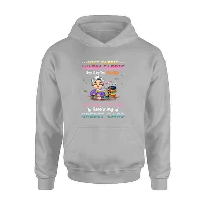 Custom Personalized Sewing Shirt/ Hoodie - Mother's Day Gift Idea for Mom/Grandma - Soft Fabric Warm Fabric Buy It By The Yard