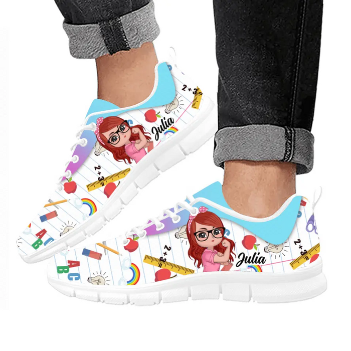 Custom Personalized Teacher Sneakers - Gift Idea For Teacher