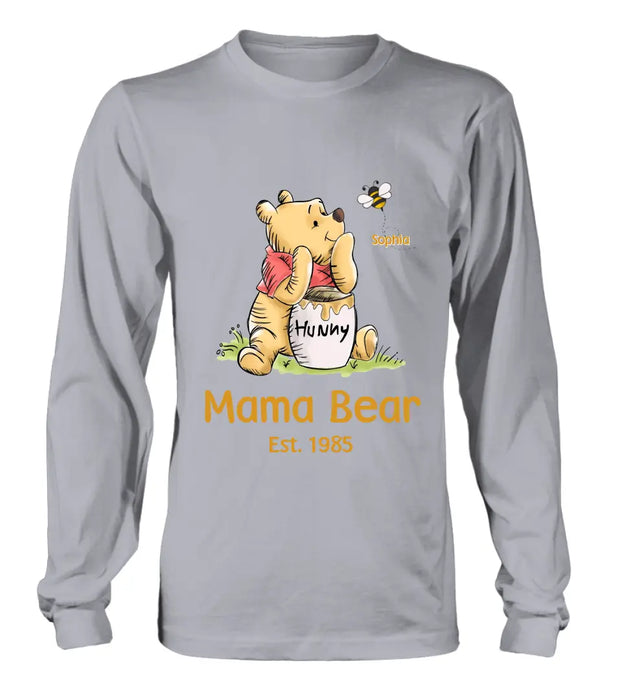 Personalized Bear Shirt/Hoodie - Up to 10 Children - Mother's Day/Father's Day Gift Idea