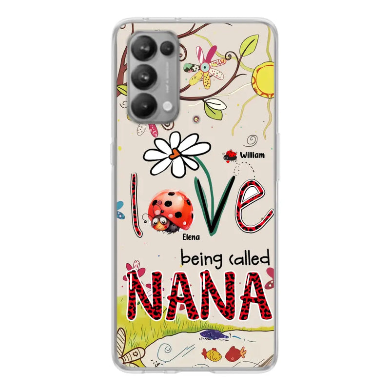 Personalized Grandma/Mom Phone Case - Gift Idea For Grandma - Up to 7 Kids - Love Being Called Gigi - Cases For Oppo/Huawei/Xiaomi