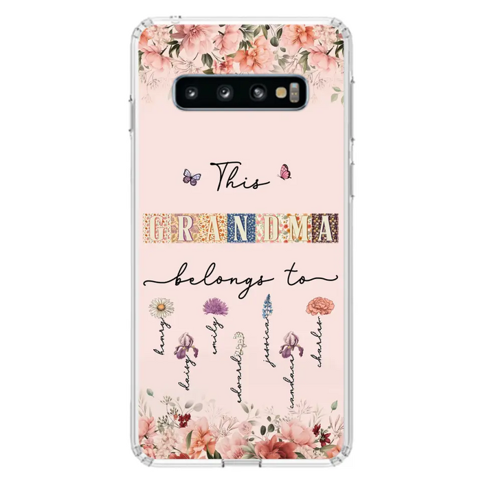 Custom Personalized Grandma/Mom Phone Case - Upto 7 Kids - Mother's Day Gift Idea for Grandma/Mom - Case for iPhone/Samsung