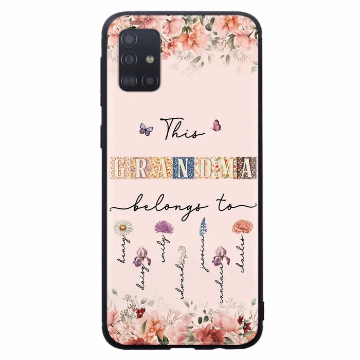 Custom Personalized Grandma/Mom Phone Case - Upto 7 Kids - Mother's Day Gift Idea for Grandma/Mom - Case for iPhone/Samsung