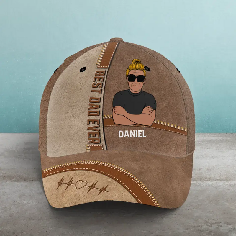 Personalized Mom/Dad Baseball Cap - Gift Idea For Mother's Day/Father's Day - Best Mom/Dad Ever