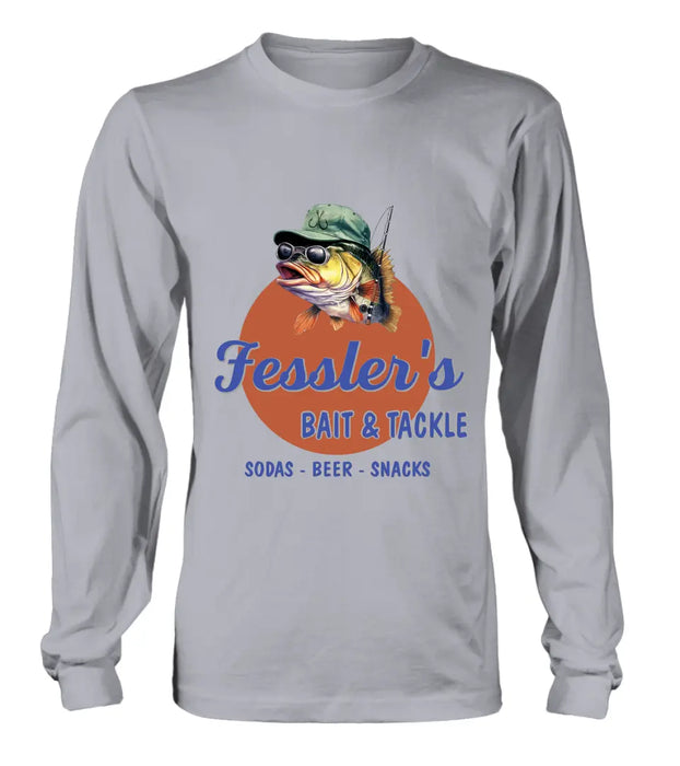 Custom Personalized Fishing Shirt/Hoodie - Father's Day Gift Idea for Fishing Lovers - Bait & Tackle