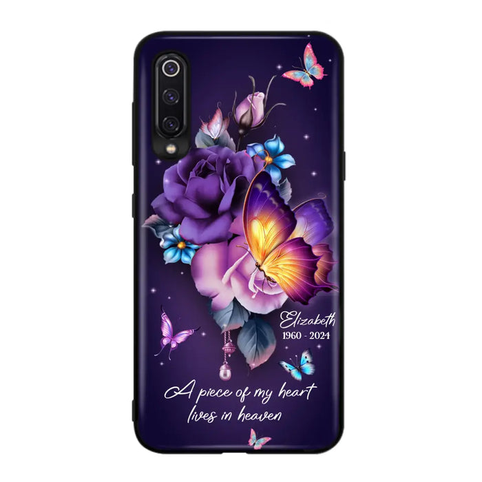 Custom Personalized Butterfly Memorial Phone Case - Memorial Gift Idea - Case For Xiaomi/ Oppo/ Huawei