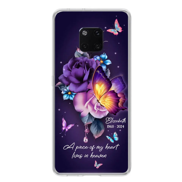 Custom Personalized Butterfly Memorial Phone Case - Memorial Gift Idea - Case For Xiaomi/ Oppo/ Huawei