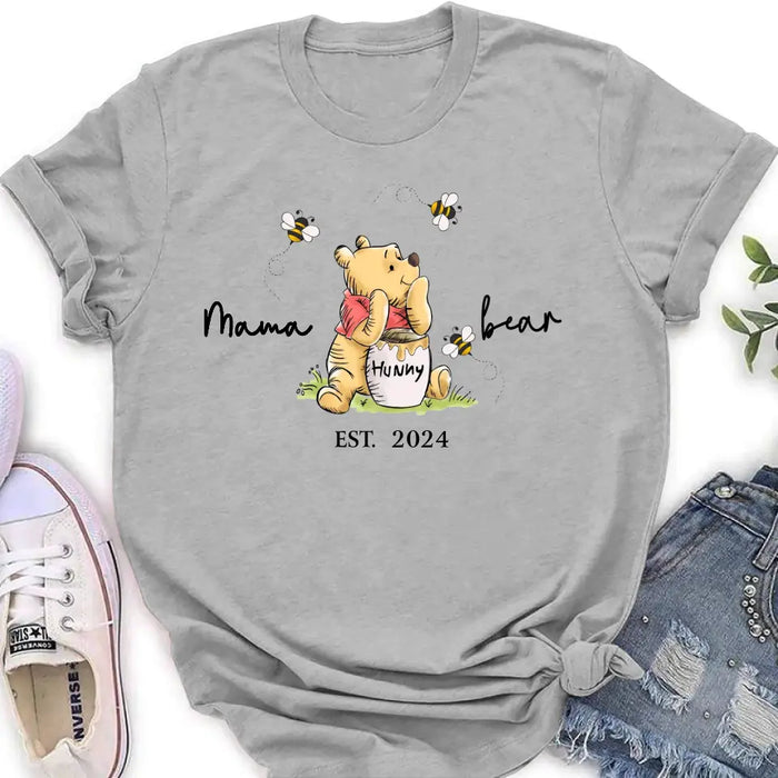 Custom Personalized Family Bear Baby Onesie/T-Shirt - Father's Day/Mother's Day Gift Idea