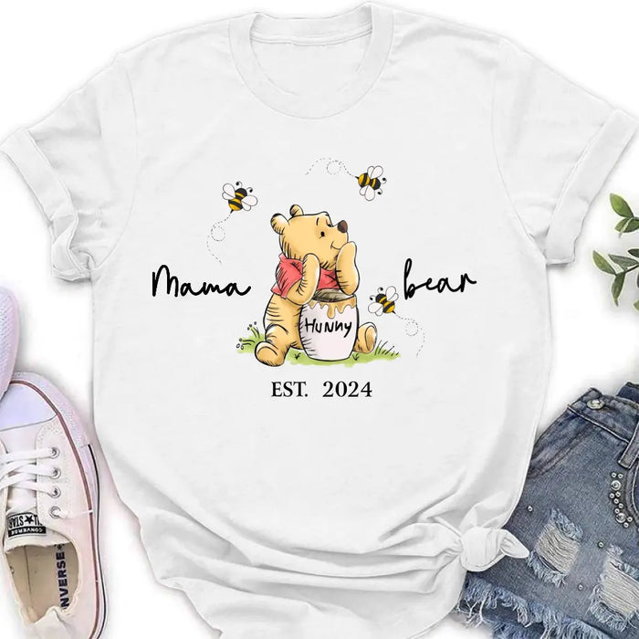 Custom Personalized Family Bear Baby Onesie/T-Shirt - Father's Day/Mother's Day Gift Idea