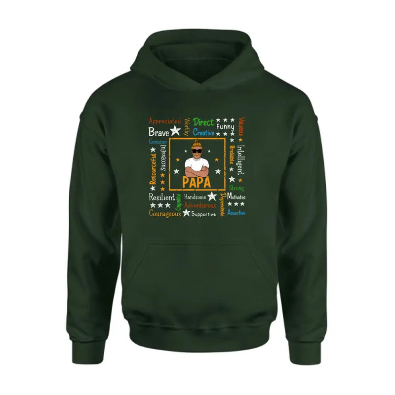 Personalized Daddy Affirmation Shirt/Hoodie - Father's Day Gift Idea For Dad/Grandpa