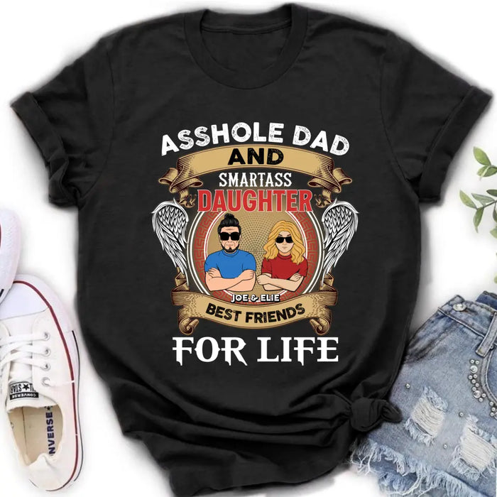 Custom Personalized Father And Daughter/Son T-shirt/ Long Sleeve/ Sweatshirt/ Hoodie - Gift Idea For Father's Day