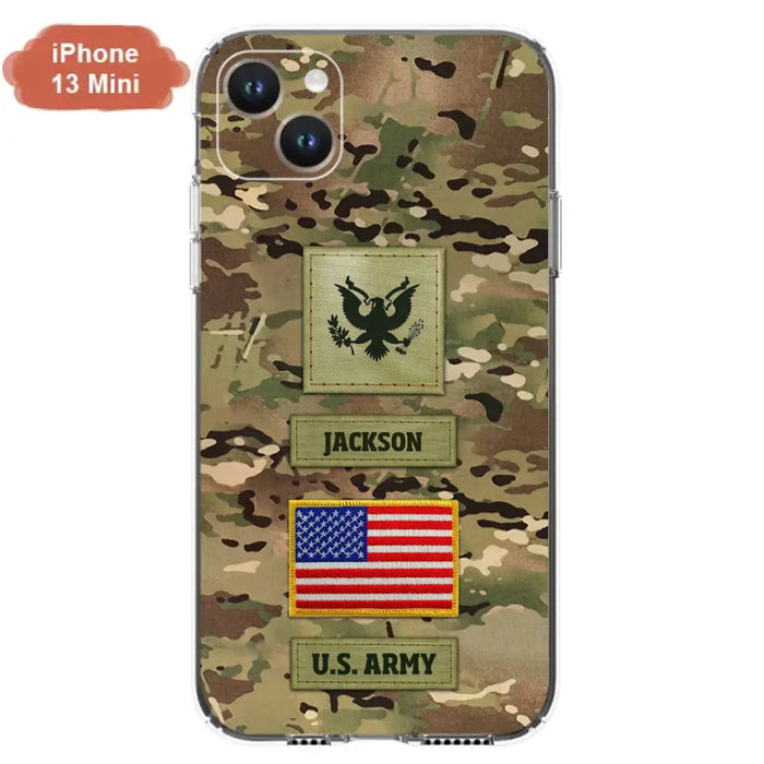 Custom Personalized Veteran Phone Case - Father's Day Gift for Veteran - Case For iPhone/Samsung