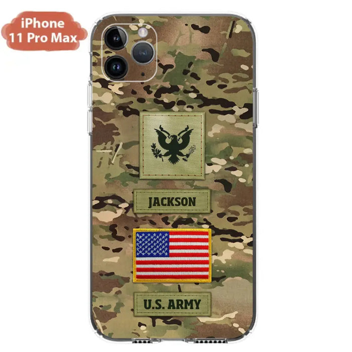 Custom Personalized Veteran Phone Case - Father's Day Gift for Veteran - Case For iPhone/Samsung