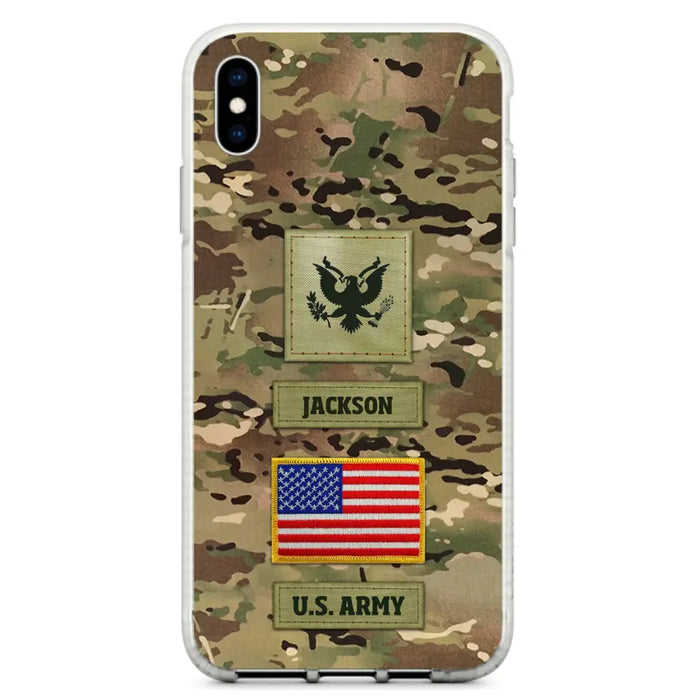 Custom Personalized Veteran Phone Case - Father's Day Gift for Veteran - Case For iPhone/Samsung