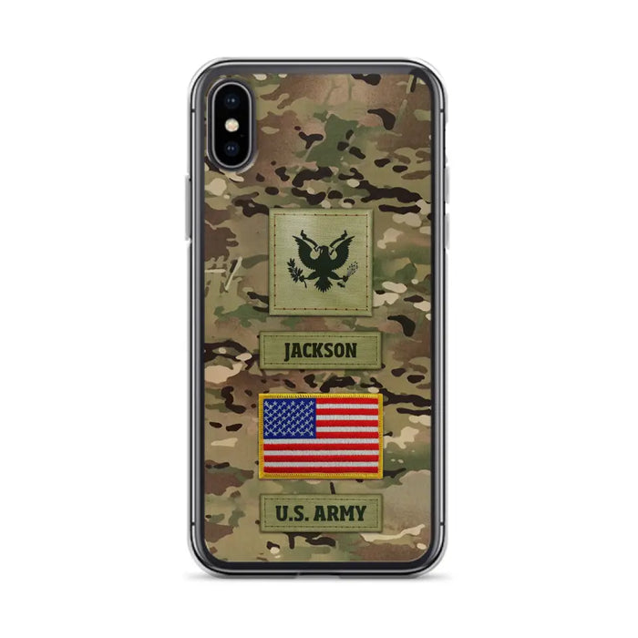 Custom Personalized Veteran Phone Case - Father's Day Gift for Veteran - Case For iPhone/Samsung