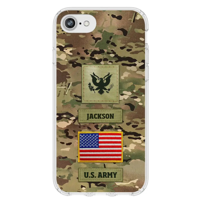 Custom Personalized Veteran Phone Case - Father's Day Gift for Veteran - Case For iPhone/Samsung