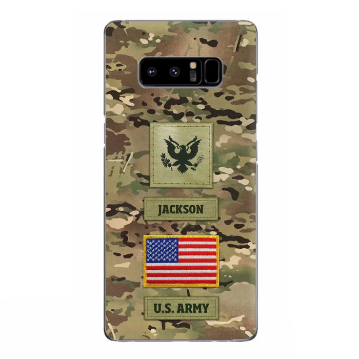 Custom Personalized Veteran Phone Case - Father's Day Gift for Veteran - Case For iPhone/Samsung