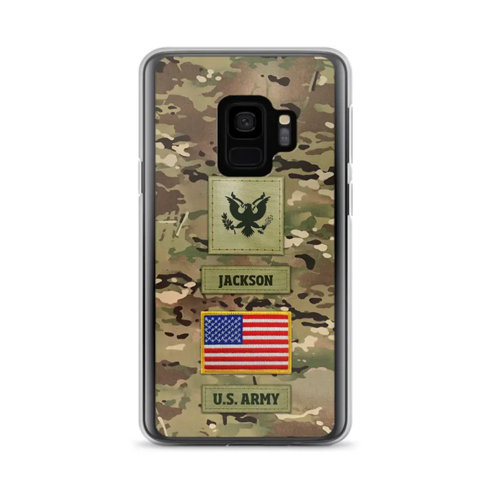 Custom Personalized Veteran Phone Case - Father's Day Gift for Veteran - Case For iPhone/Samsung