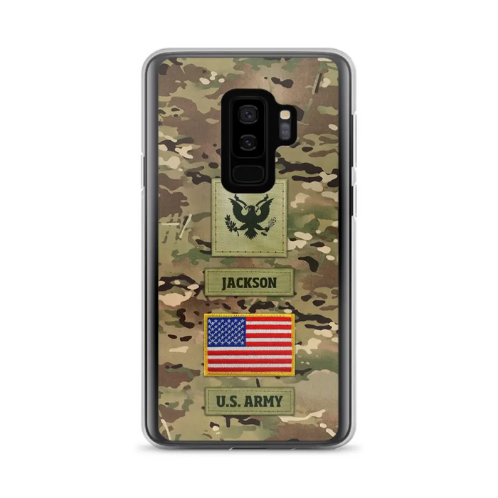 Custom Personalized Veteran Phone Case - Father's Day Gift for Veteran - Case For iPhone/Samsung